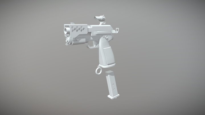 Gun 3D Model