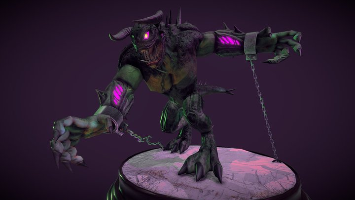 Dungeon Beast 3D Model