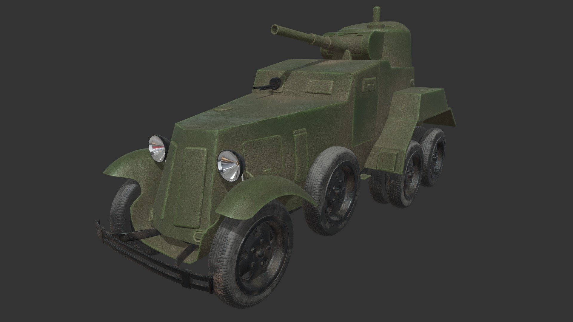 BA10 Heavy Armored Car 3D model by blendsterlicious [c20b301