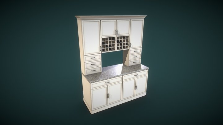 Modern Cabinet Hutch (FREE)