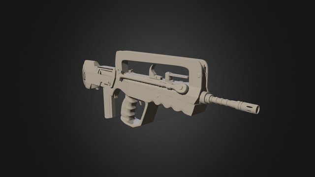 Famas 3D Model
