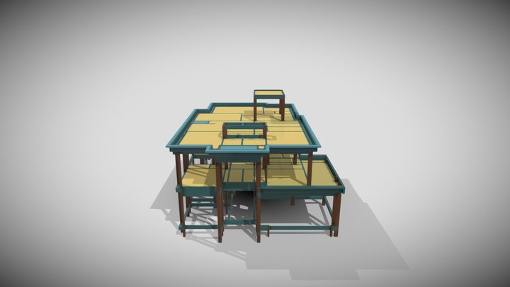 PROJETO ESTRUTURAL - BASSAM ABOU HIJAYLI 3D Model