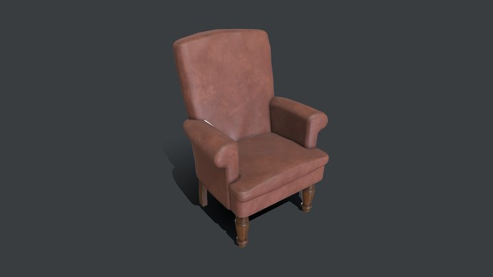 Old Armchair – Free 3D Model STL