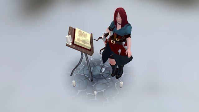 Mage 3D Model