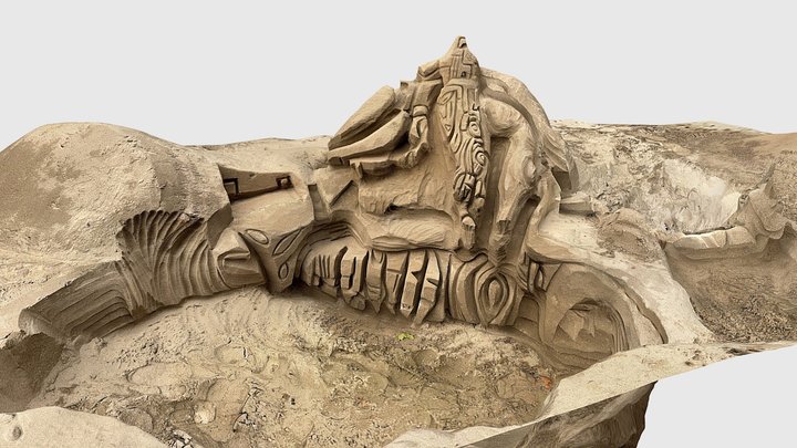 Sand art, photogrammetry