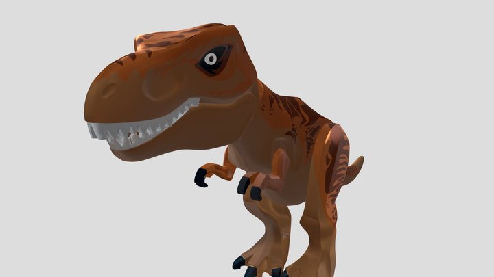 Lego Tyrannosaurus Rex 3D Model