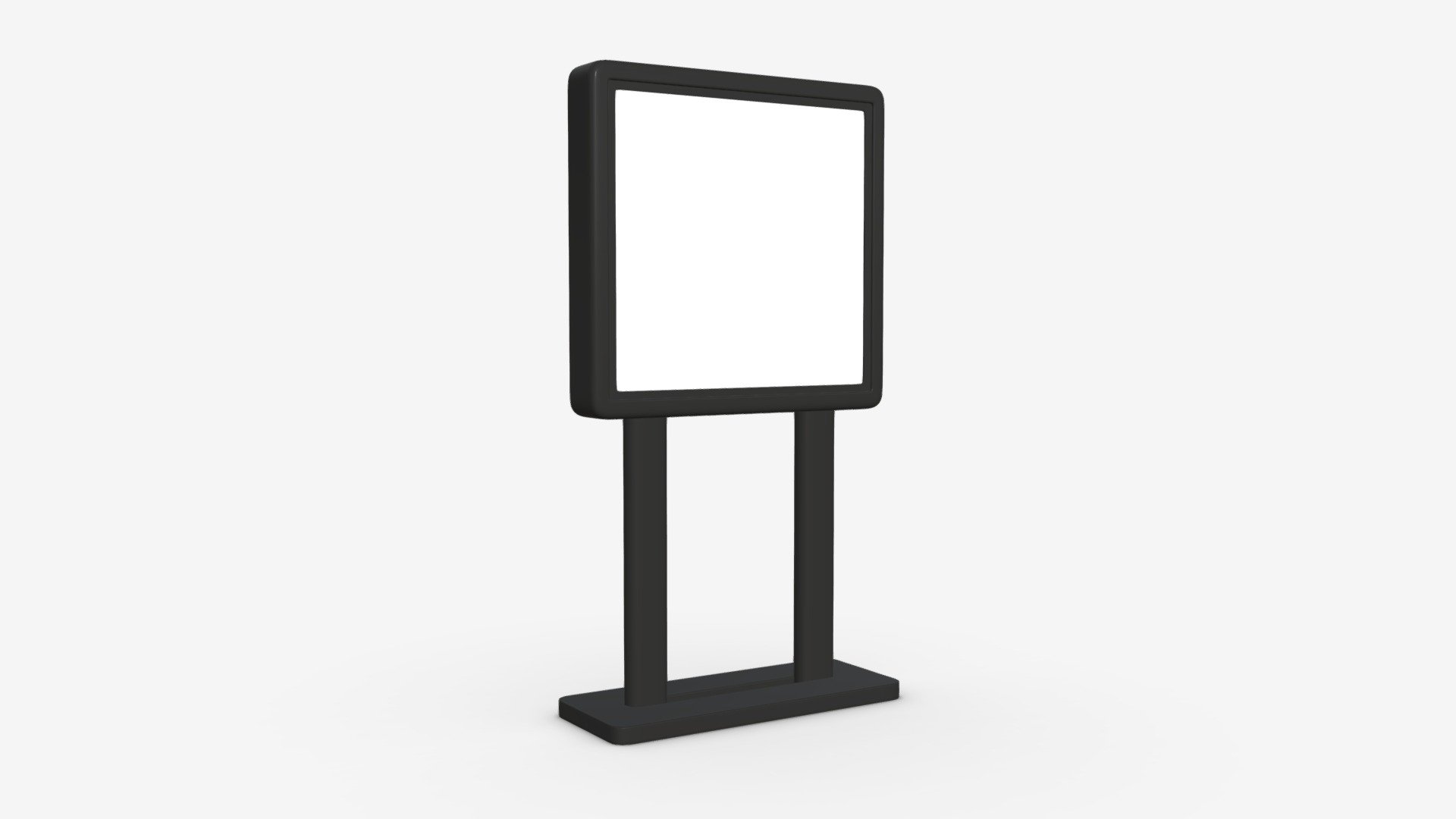 Advertising display stand mockup 11 - Buy Royalty Free 3D model by ...