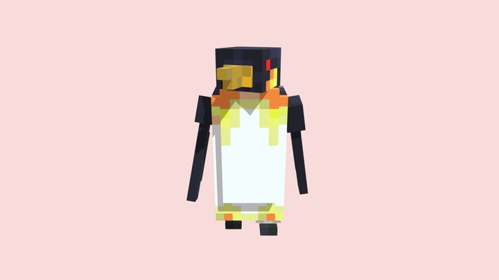 Pingüino 3D Model