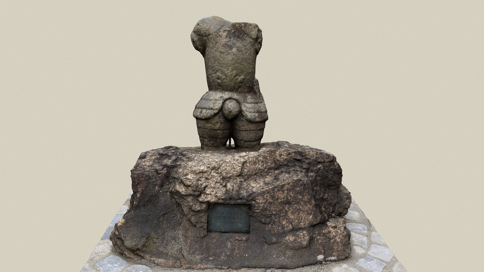 Rolandtorso — Sketchfab embed 3D viewer