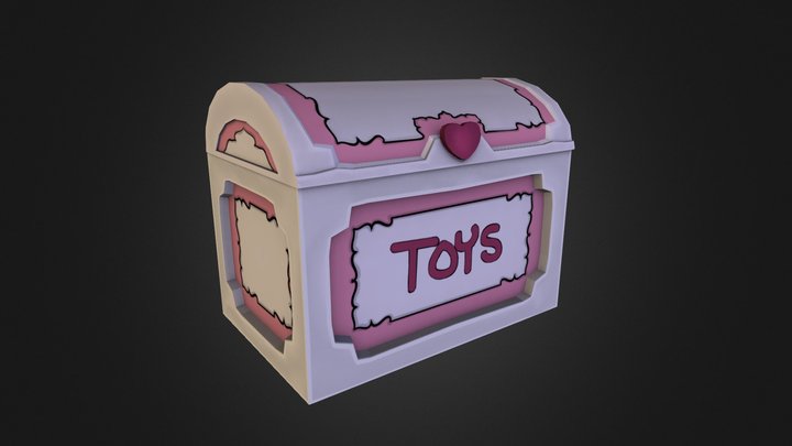 Toy Chest 3D Model