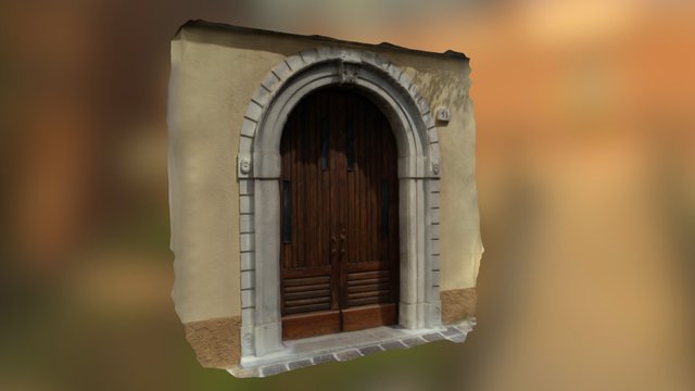 Portal of the municipality of Viggiano (Italy) 3D Model