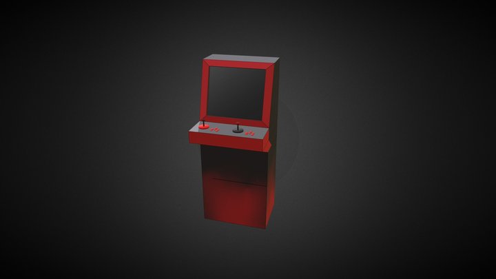 Arcadekast 3D Model