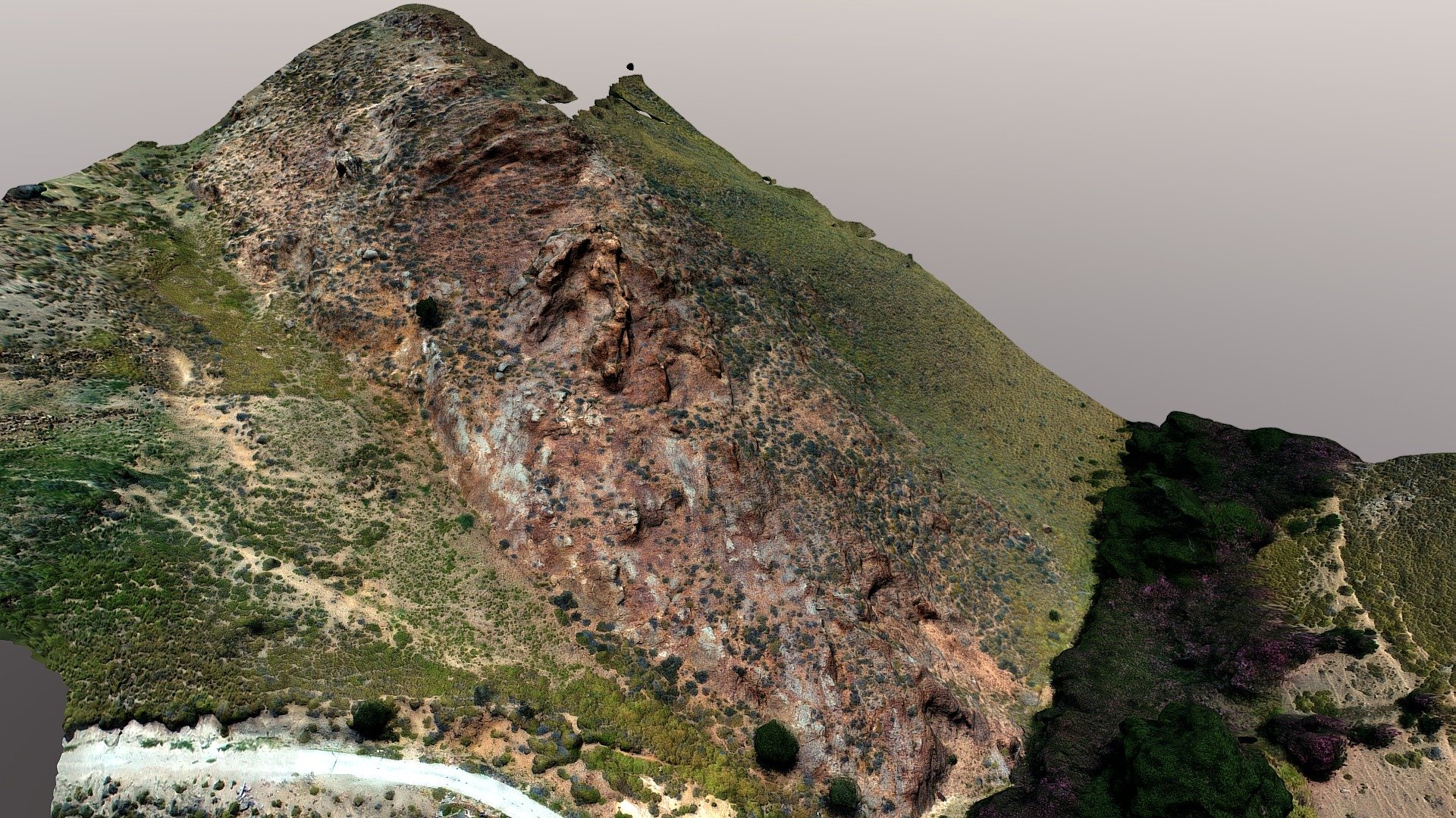Kaspaka's Fault, Lemnos Island — Sketchfab embed 3D viewer