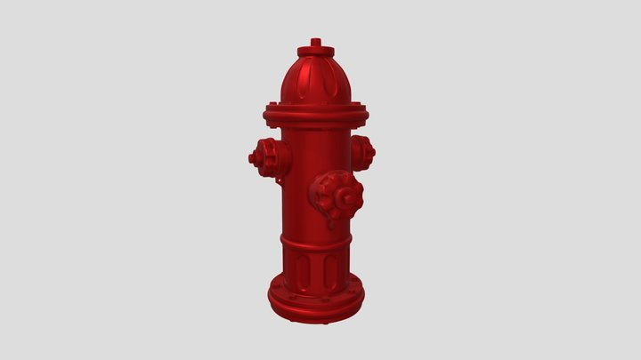 hydrant (subdivide modeling) 3D Model