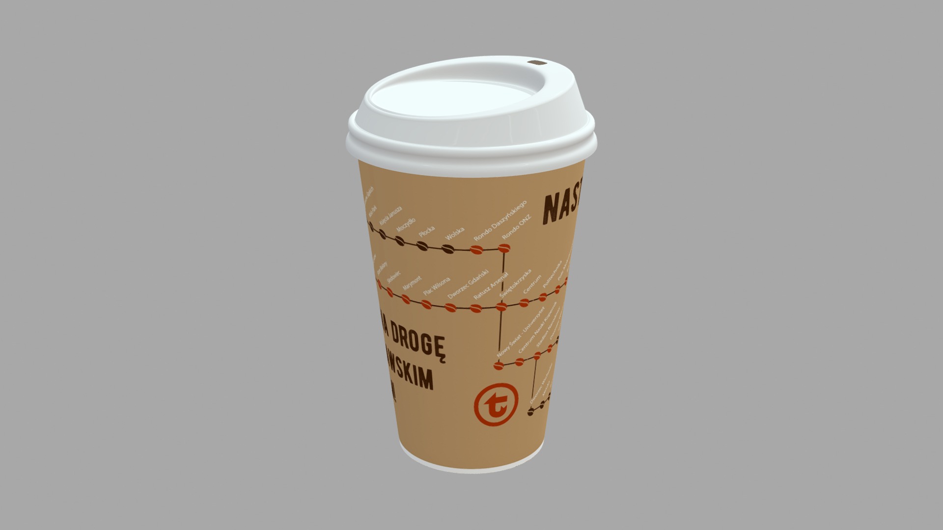 Subway Coffee Cup - 3D model by stevelobos [c215936] - Sketchfab