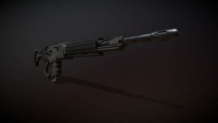 Vorling 2.0 rifle 3D Model