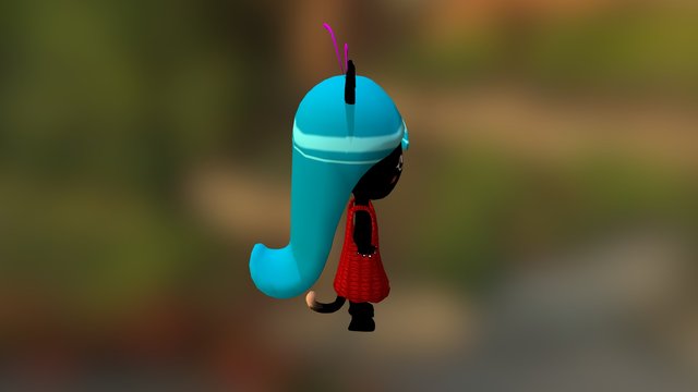 Chibi Chit Chat 3D Model