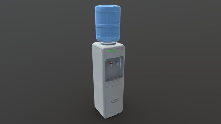 Water Cooler 3D Model