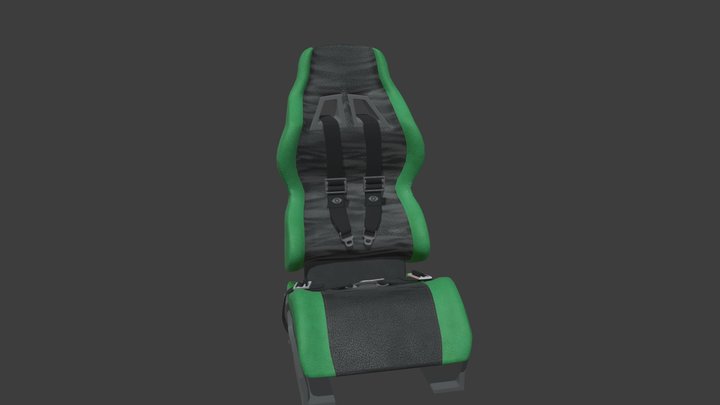 Racing Seats 6.6.6 Company 3D Model