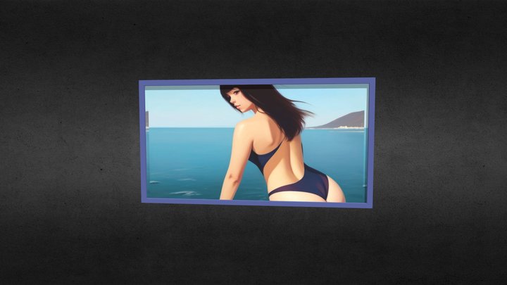 Photo frame 2 3D Model