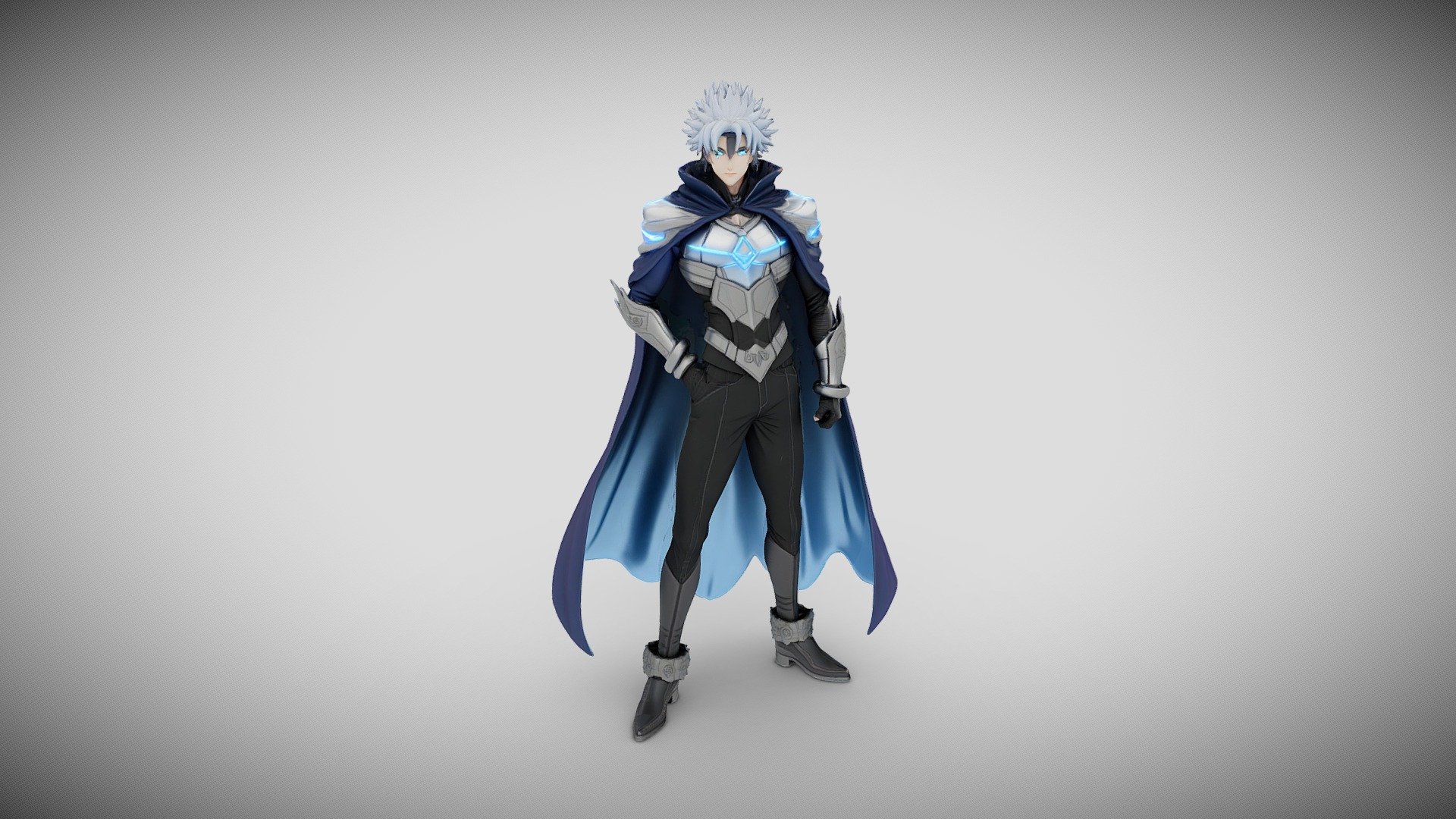 anime character for games - 3D model by Freelancer (@iamusamahmad123 ...