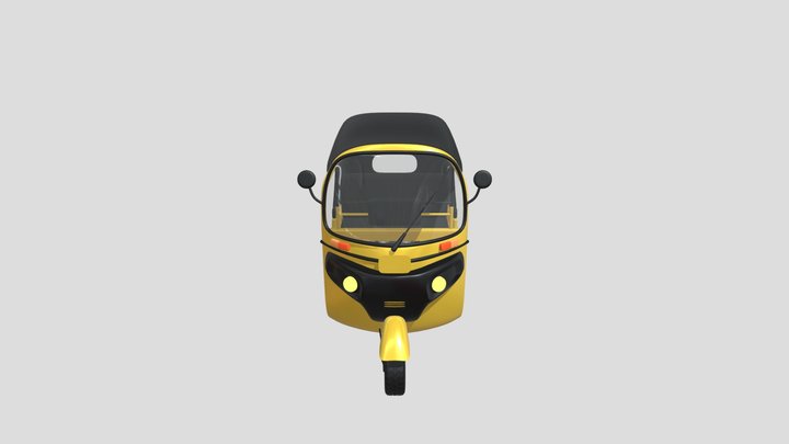 Tuk Tuk 3D Model