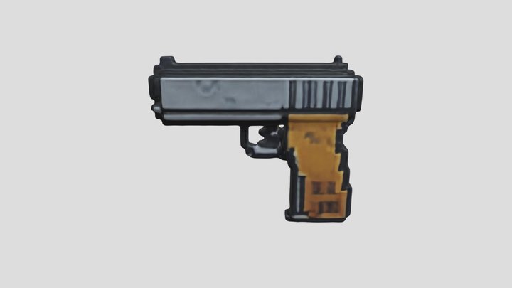 AI gun 3D Model