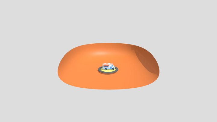 Food Truck 3D Model