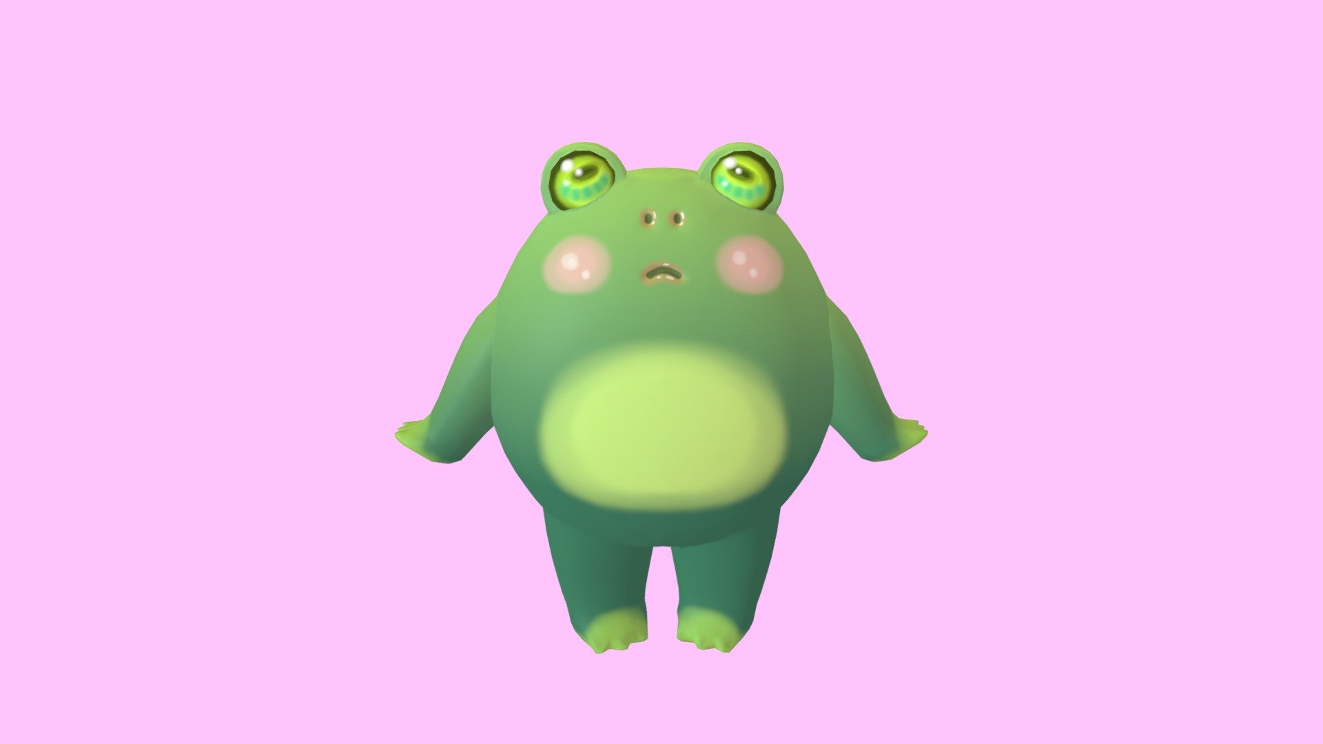 Little Frog Friend - Download Free 3D model by sammiev [c21c2cf ...