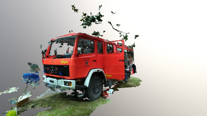 Fire Engine 3D Model