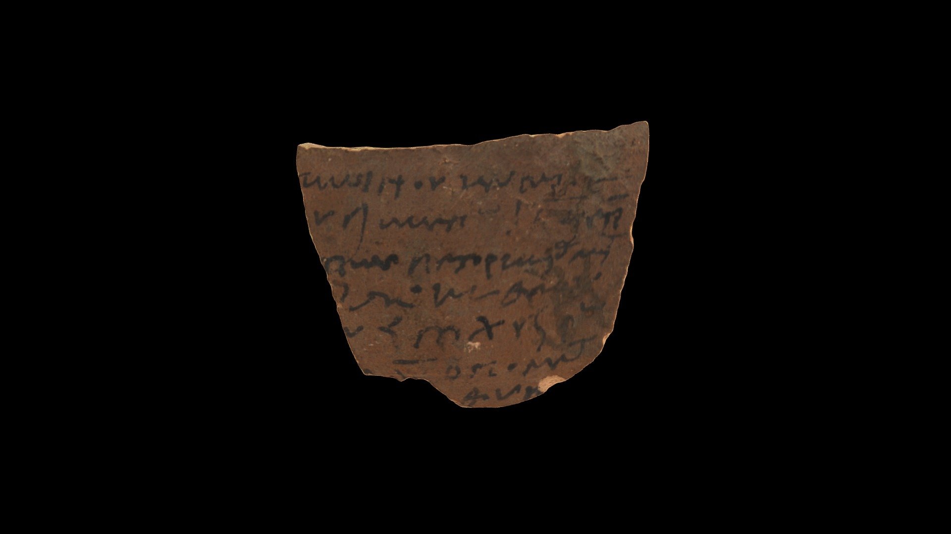 Houghton MS Ostraca 3146