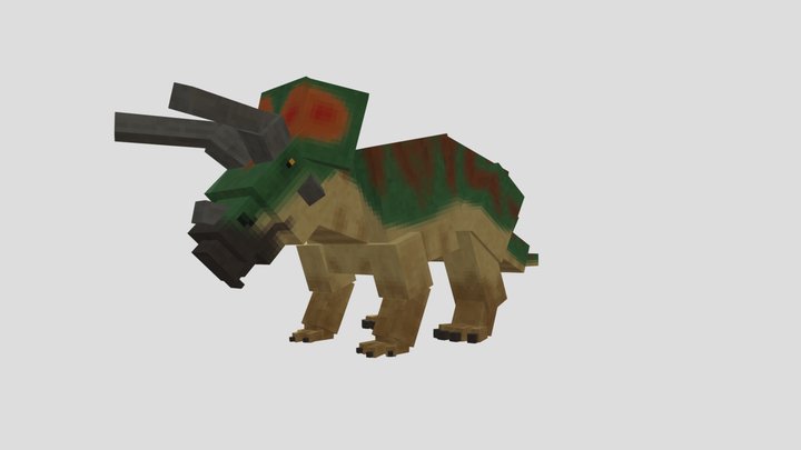 Triceratops 3D Model