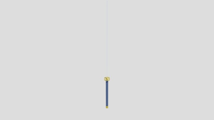 Zanpakuto gin 3D Model