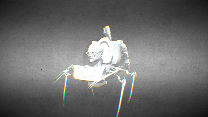 REAL SKIBIDI SCIENTIST 3D Model