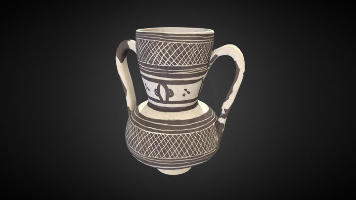 Jarrita Cerámica andalusí (Reconstrucción) 3D Model