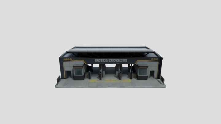 entrance_gate_model