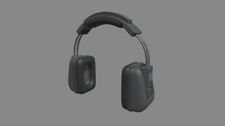 Headphones reimagined - Amfiton redesign 3D Model