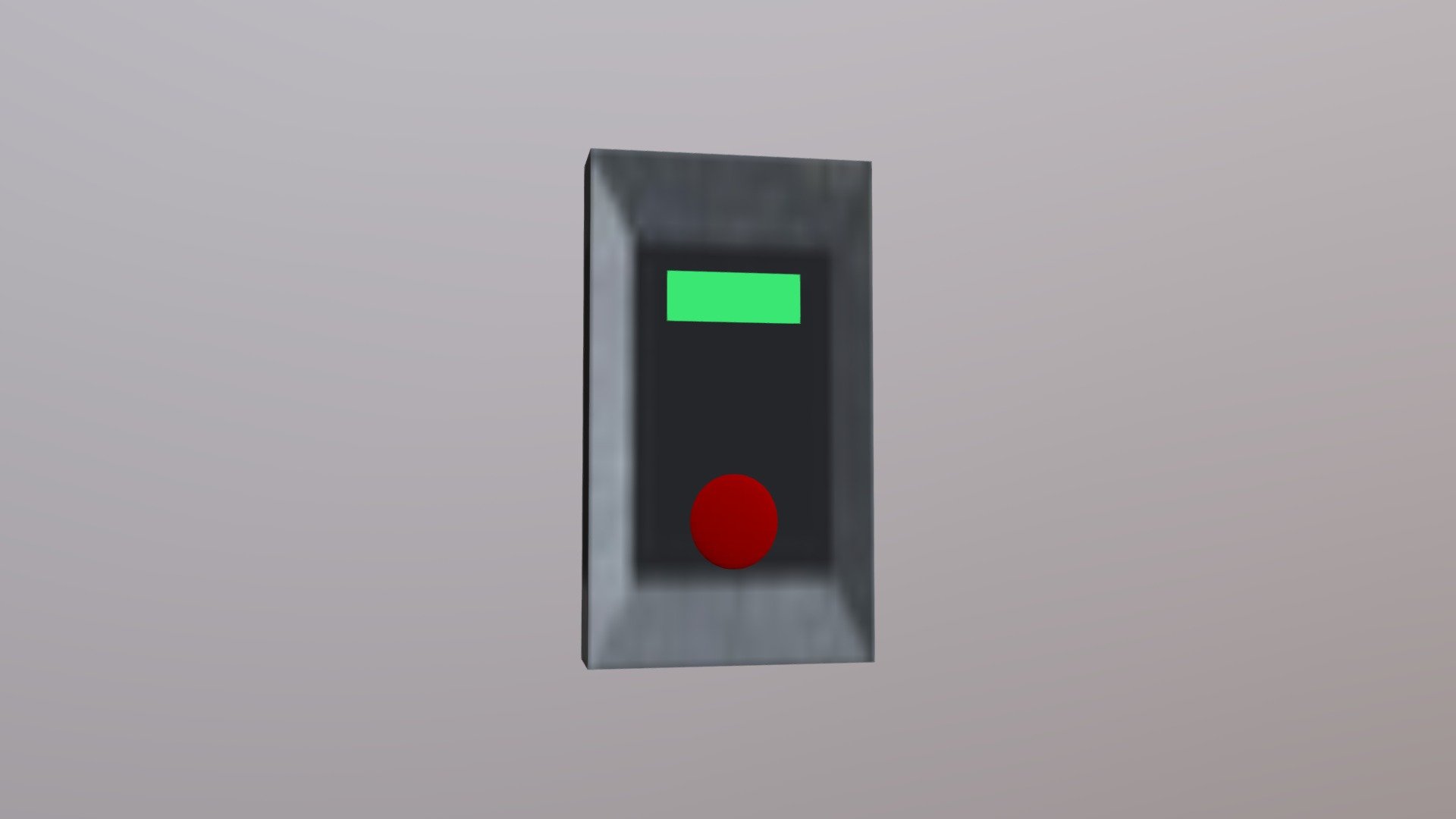 normal scp button from scp containment breach (also this is my first model)...