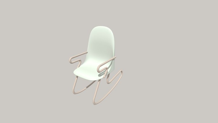 Final Chair Design 3D Model