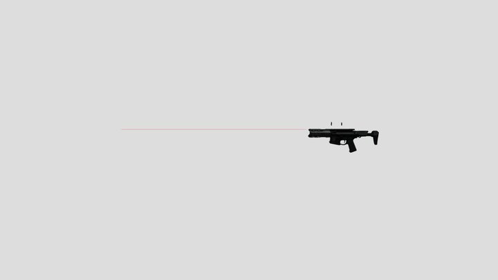 Blender gun how'd you like it? Comment! 3D Model