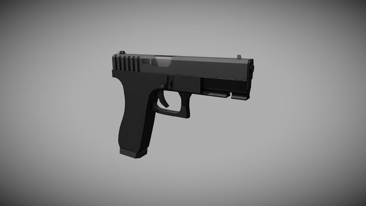 Pistol_G17 3D Model