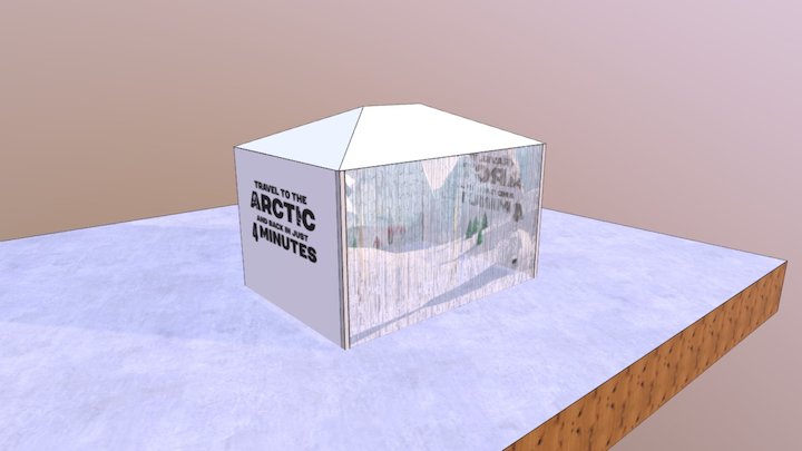 tent with door 3D Model