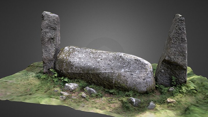 Cothiemuir Recumbent Stone, Keig, Aberdeenshire – Free 3D Model STL