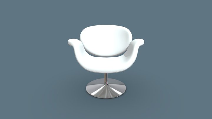 Little Tulip Chair 3D Model