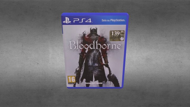 Bloodborne PS4 3D Model