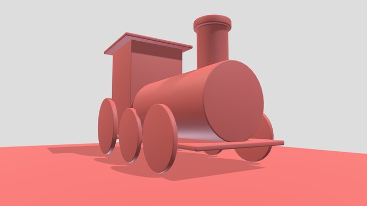 trencito_001 3D Model