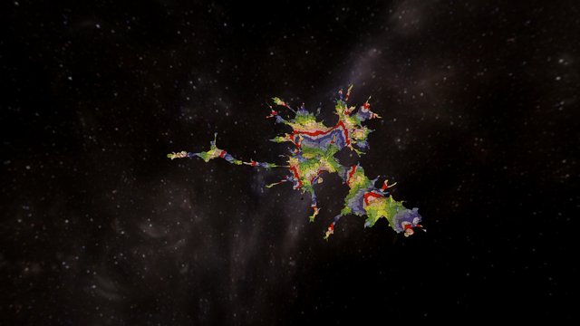 2d quantum gravity 3D Model