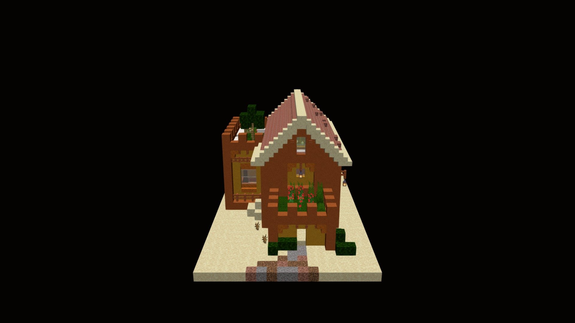 Villa in Minecraft