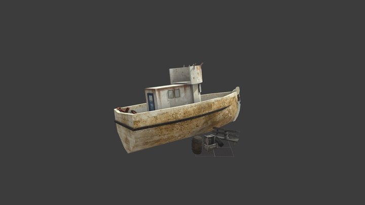 DAE 5 Finished props - Forest Loner 3D Model