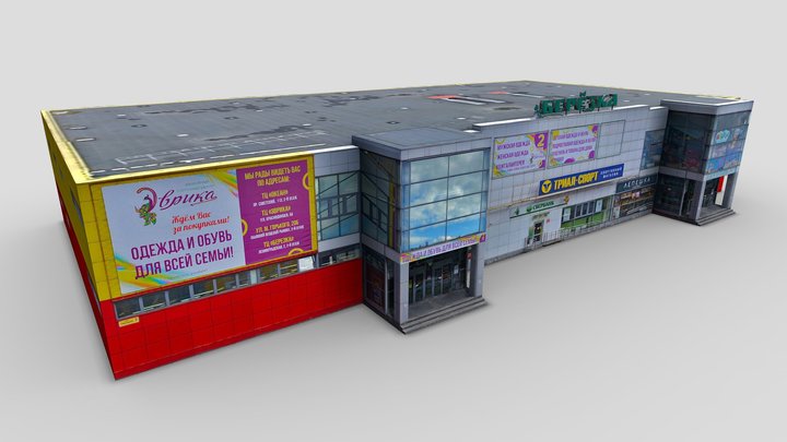 lelingradskaya2. Cherepovets. 3D Model